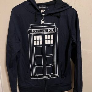 Doctor Who Navy Jacket with TARDIS
